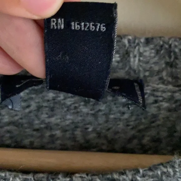 BLUMARINE UOMO Gray Wool CrewNeck Pullover Sweater XL